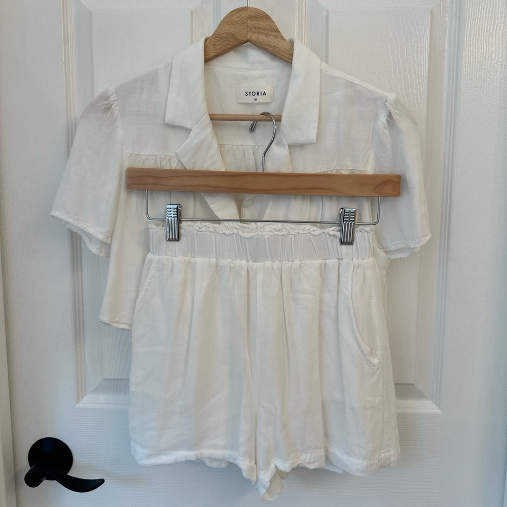 Storia Cotton Set in White